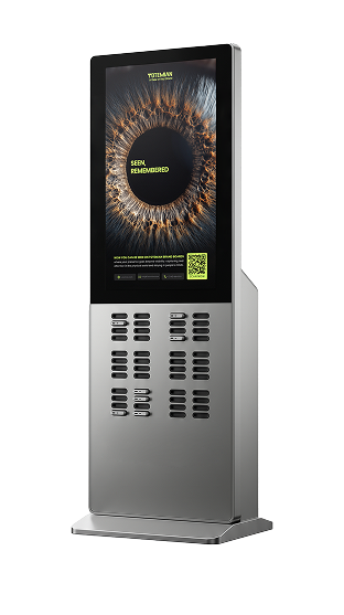 Totemian transit kiosk mockup