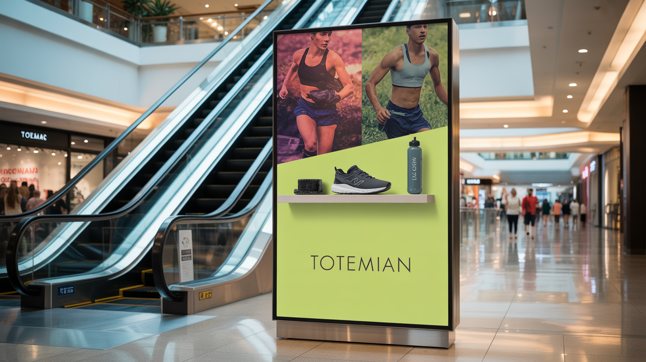 Large scale brand with Totemian Brand Board